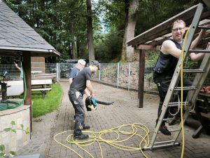 Gemeinsam für ein gepflegtes Gelände