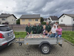 Apfelsaftaktion der Eisvögel