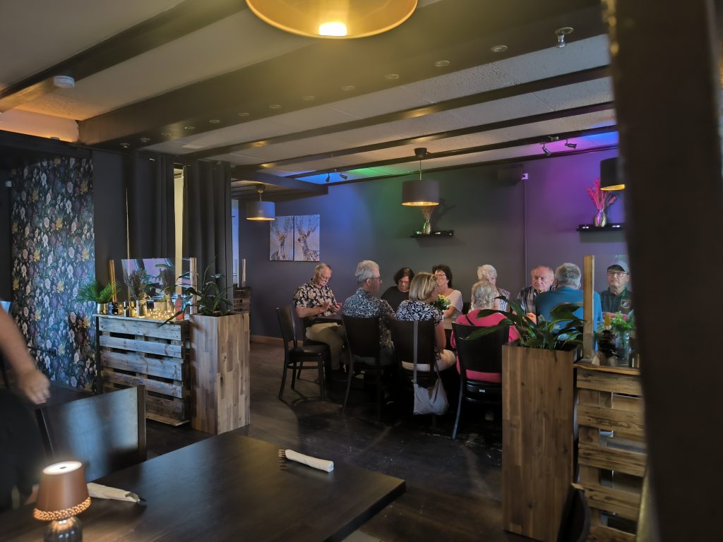 Abendessen in Amirs Bauernschänke in Waldernbach beim Vereinsausflug
