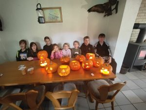 Kürbisspaß mit den Eisvögeln